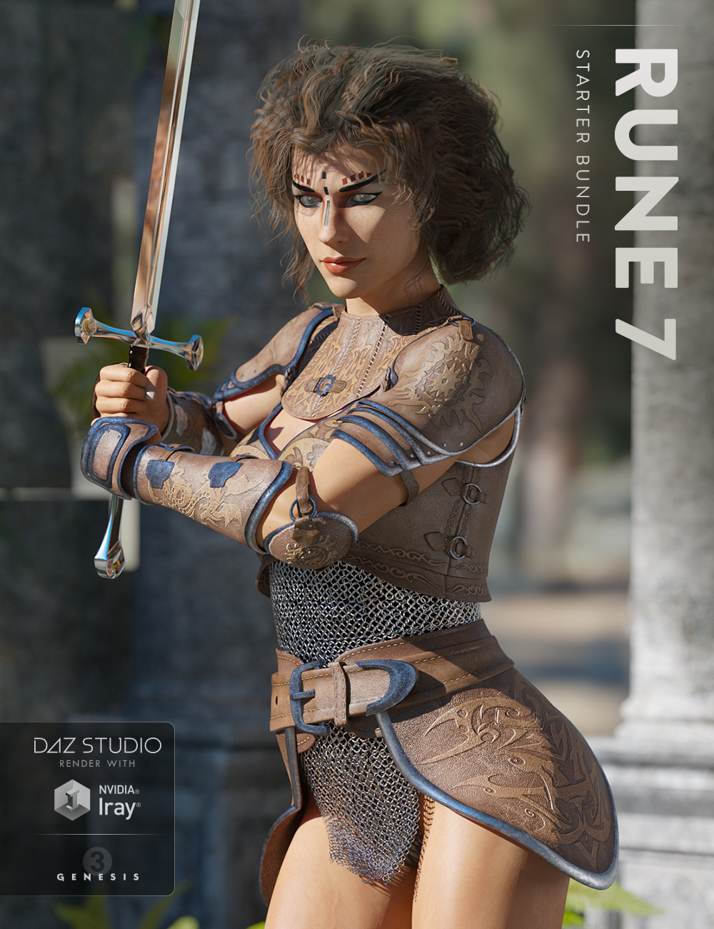 Rune 7 Starter Bundle by: , 3D Models by Daz 3D