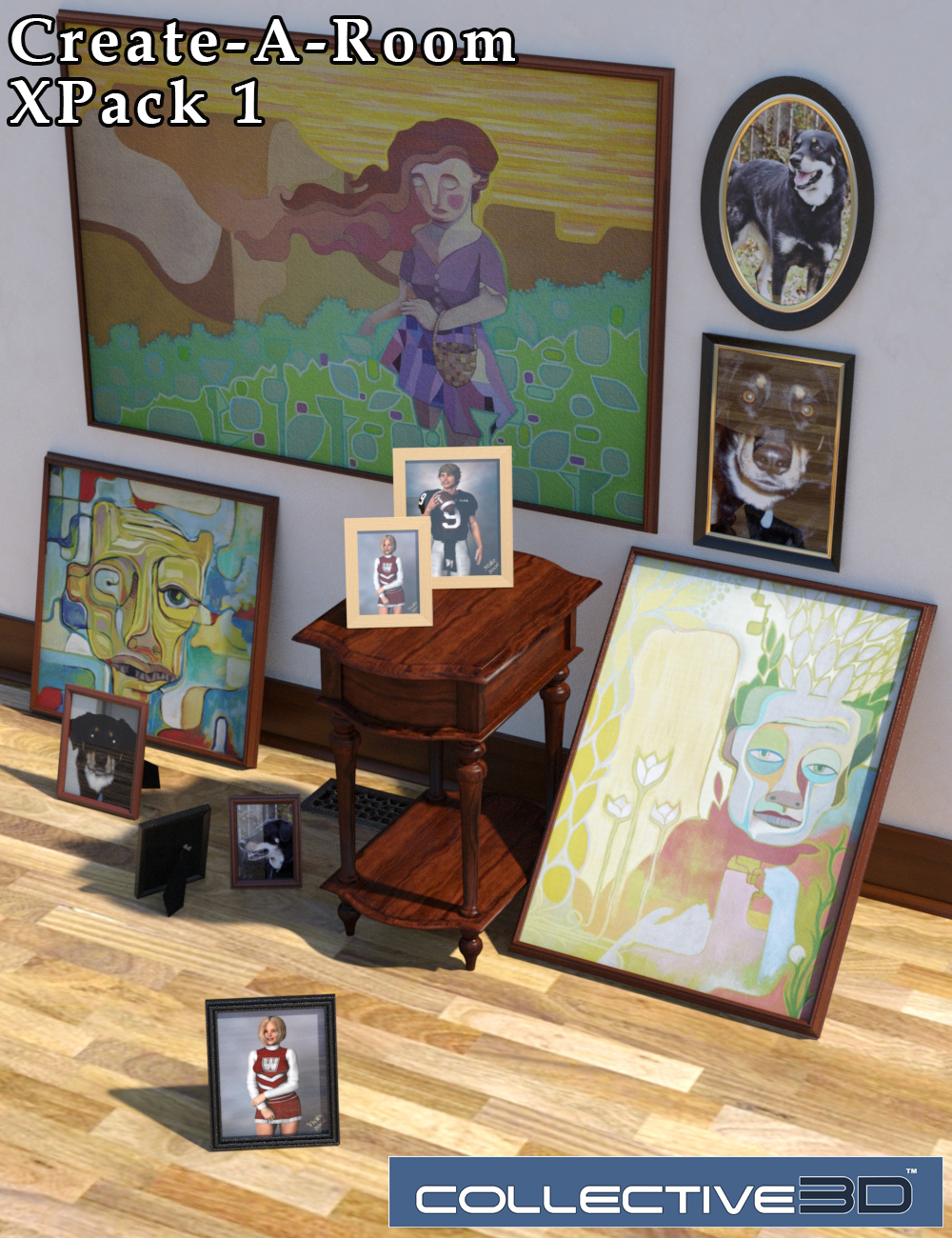 Collective3d Create a Room XPack 1 by: Collective3dMFHibben Art & Design, 3D Models by Daz 3D