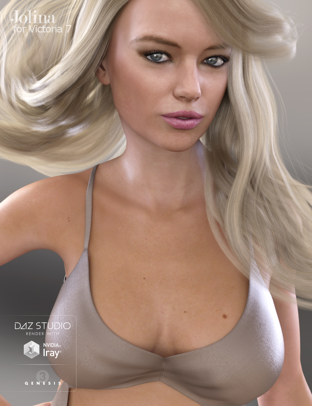 Jolina HD for Victoria 7 by: Raiya, 3D Models by Daz 3D