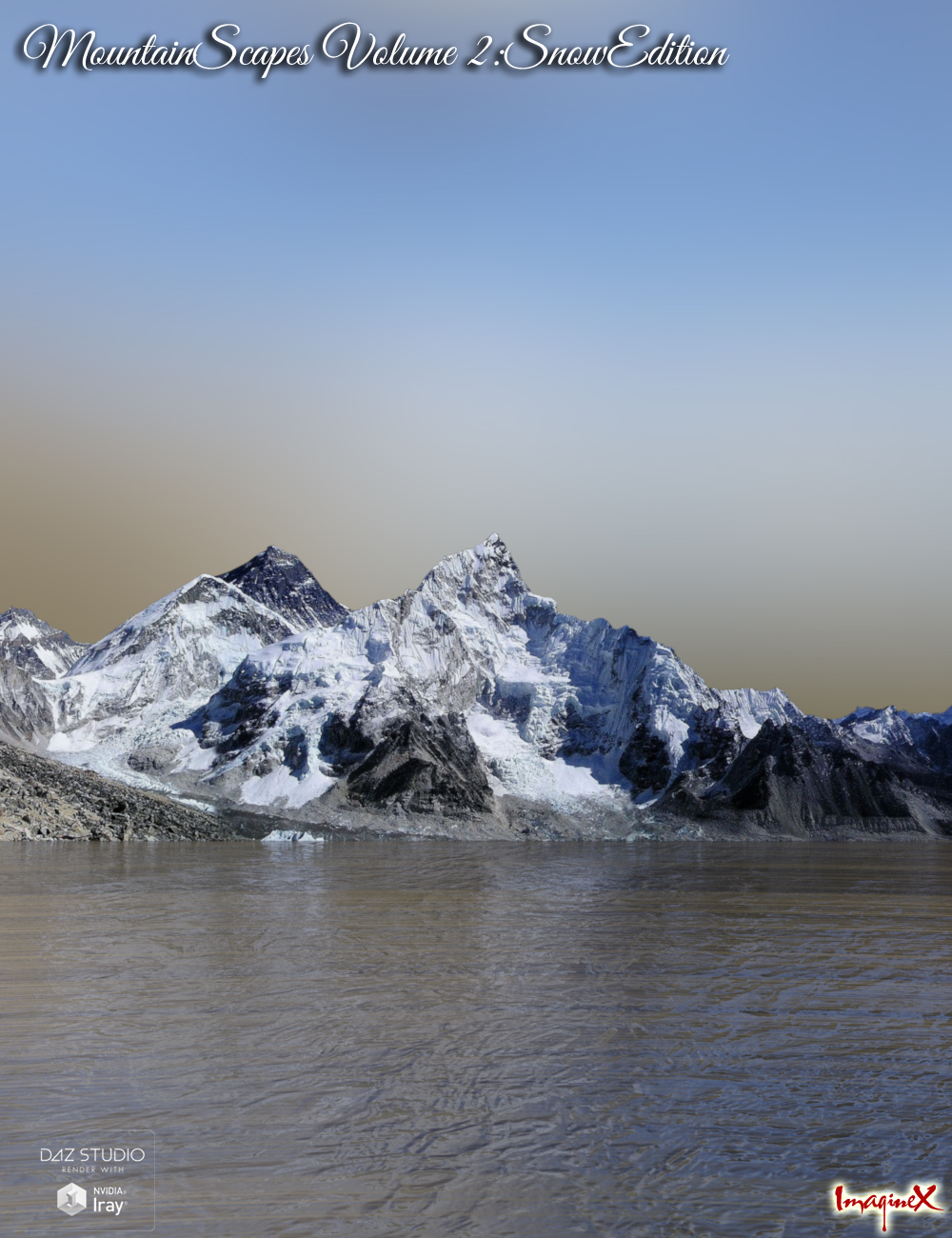 MountainScapes Backdrops Volume 2: Snow Edition by: ImagineX, 3D Models by Daz 3D