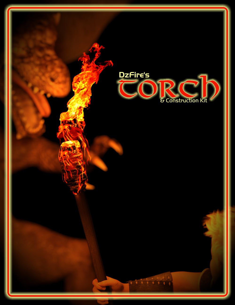 The Torch and Construction Kit by: DzFire, 3D Models by Daz 3D