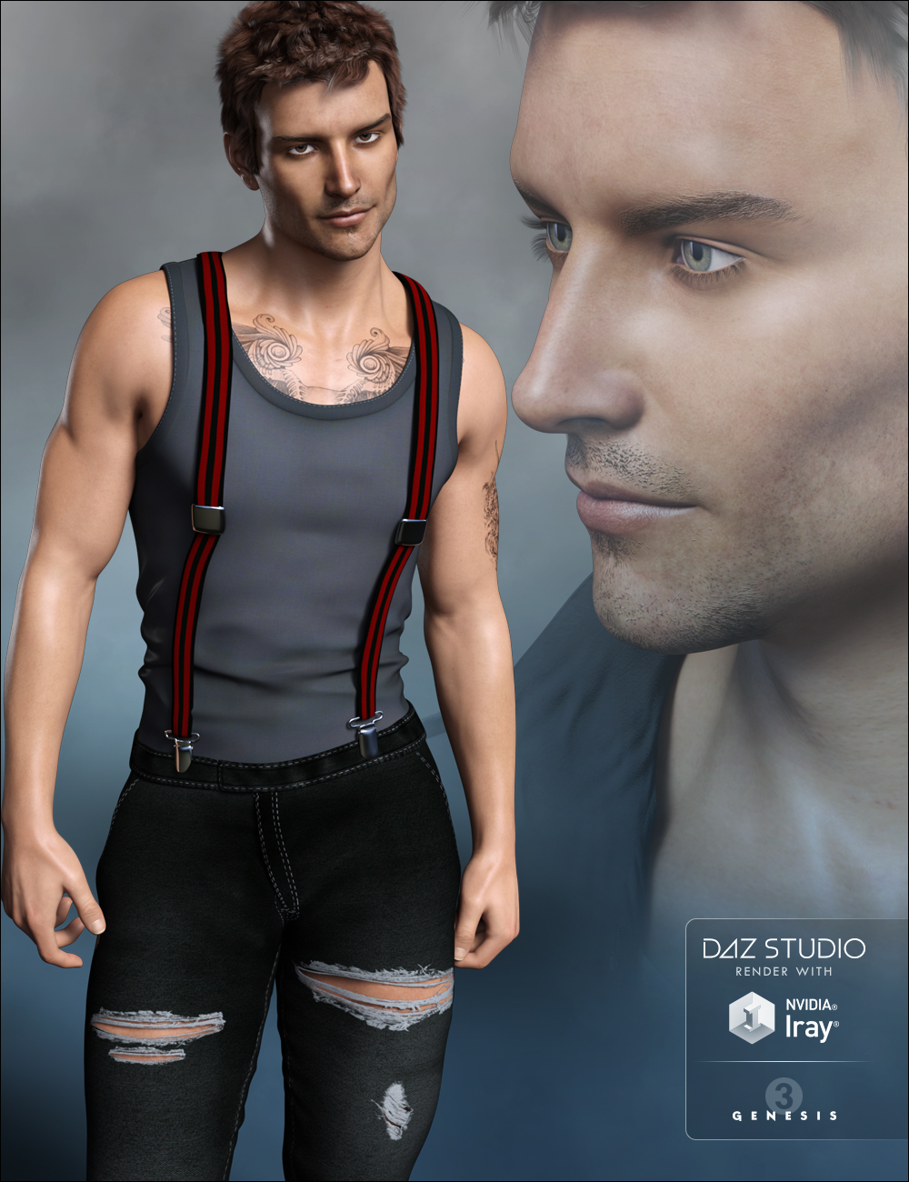 FWSA Liam HD for Michael 7 by: Fred Winkler ArtSabby, 3D Models by Daz 3D