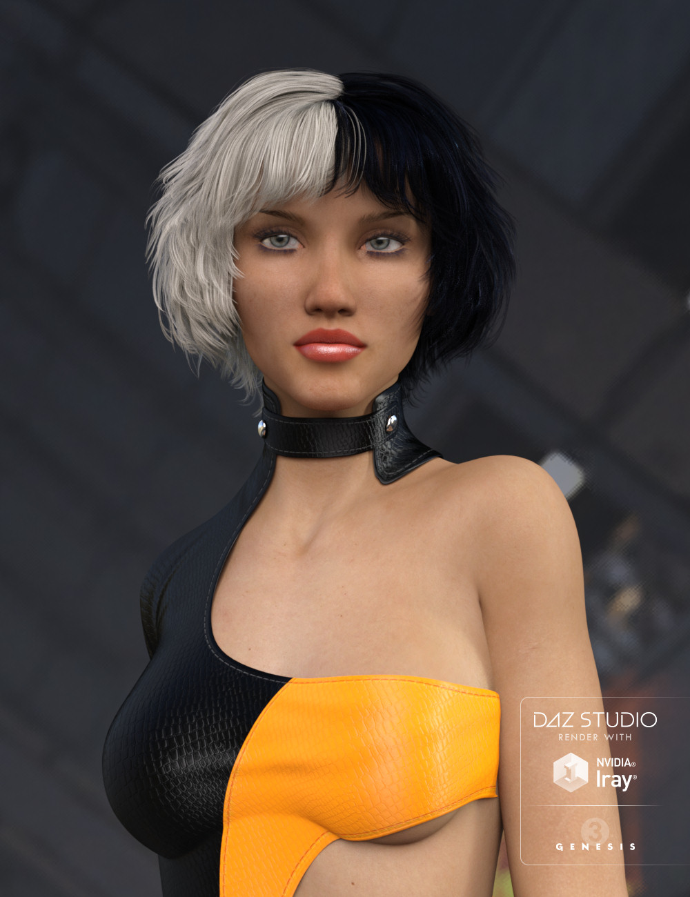 Two Phased Bob for Genesis 2 & Genesis 3 Female(s) by: goldtassel, 3D Models by Daz 3D