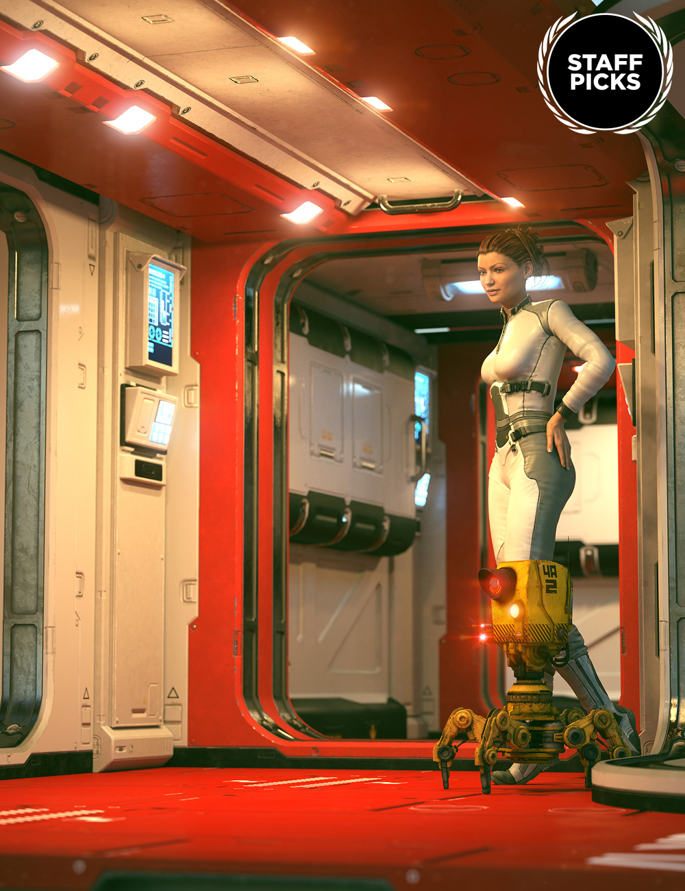 Sci-Fi Kit 2016 by: Stonemason, 3D Models by Daz 3D