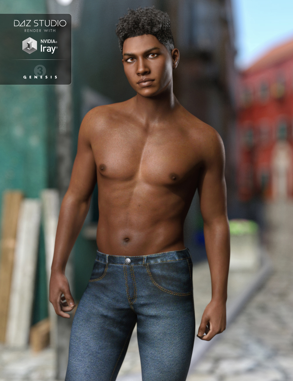 Isaac for Darius 7 by: RazielJessaii, 3D Models by Daz 3D