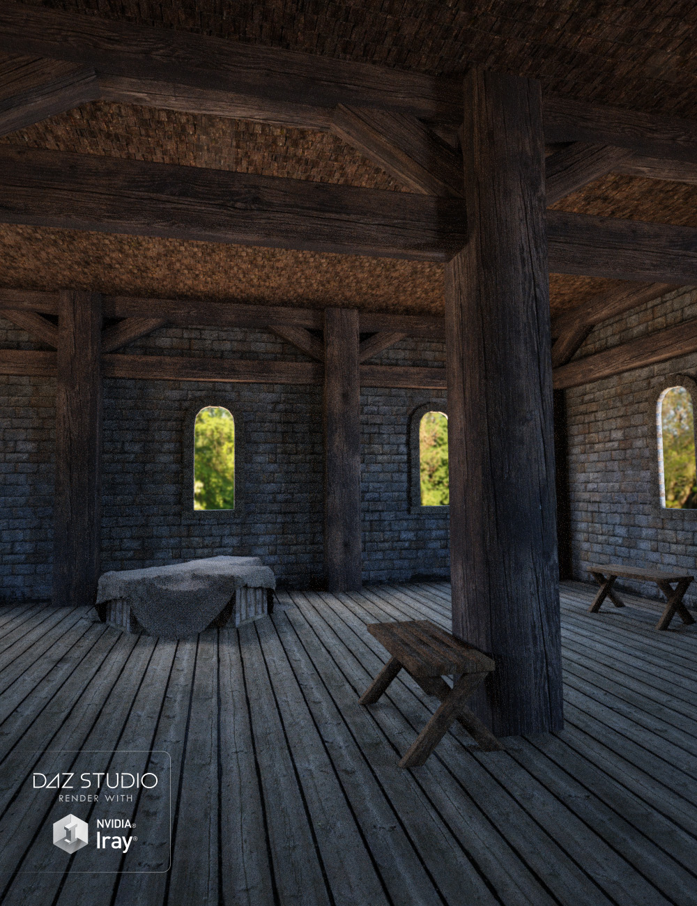 Fantasy Scene by: , 3D Models by Daz 3D