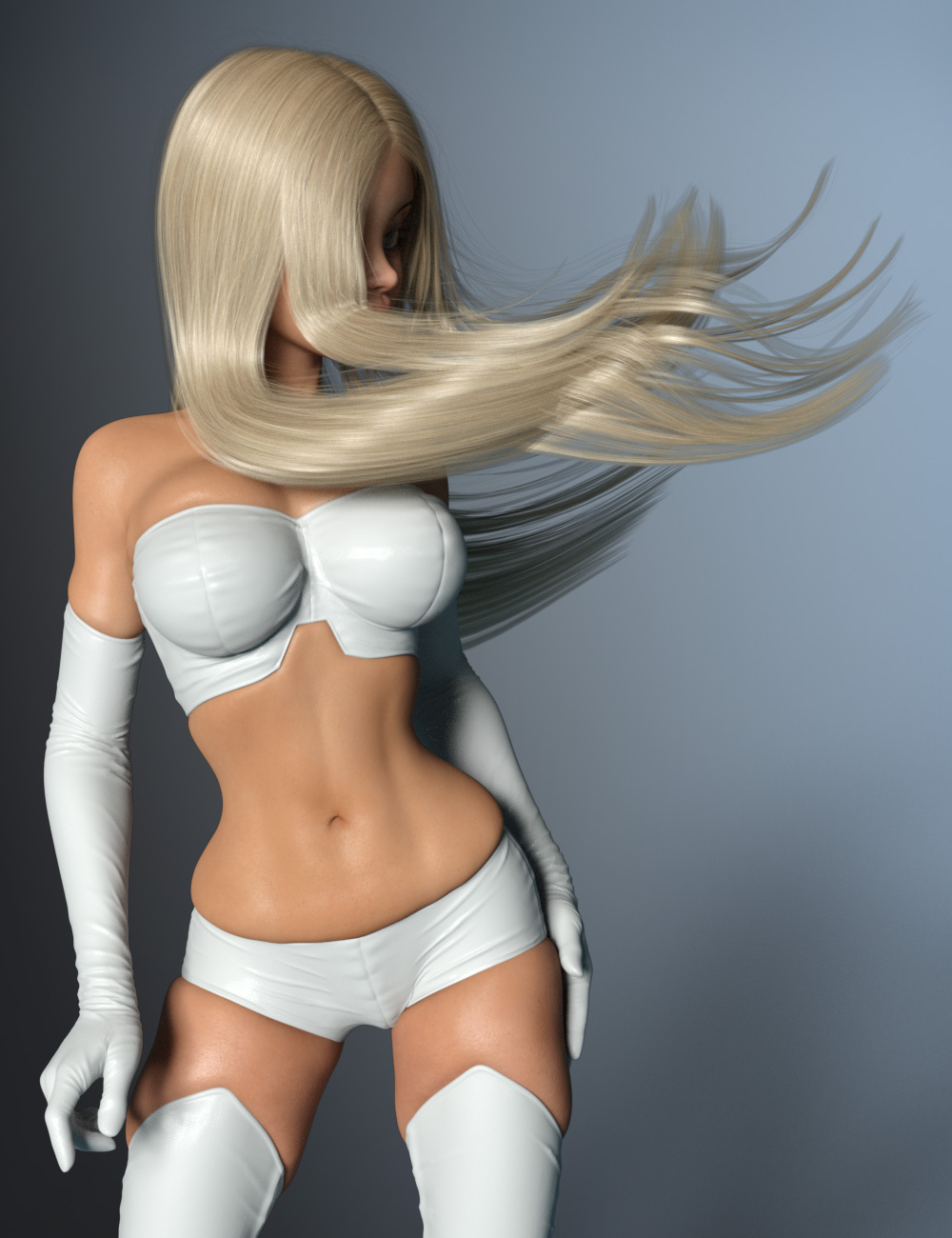 Slinky Suit for Genesis 3 Female(s) by: smay, 3D Models by Daz 3D