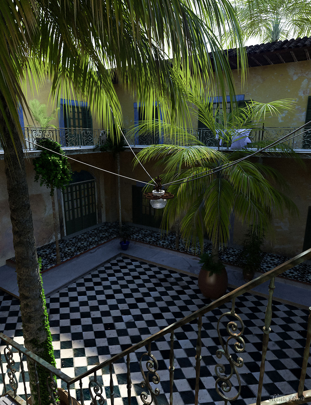  Tropical Palm Trees for Daz Studio by: MartinJFrost, 3D Models by Daz 3D
