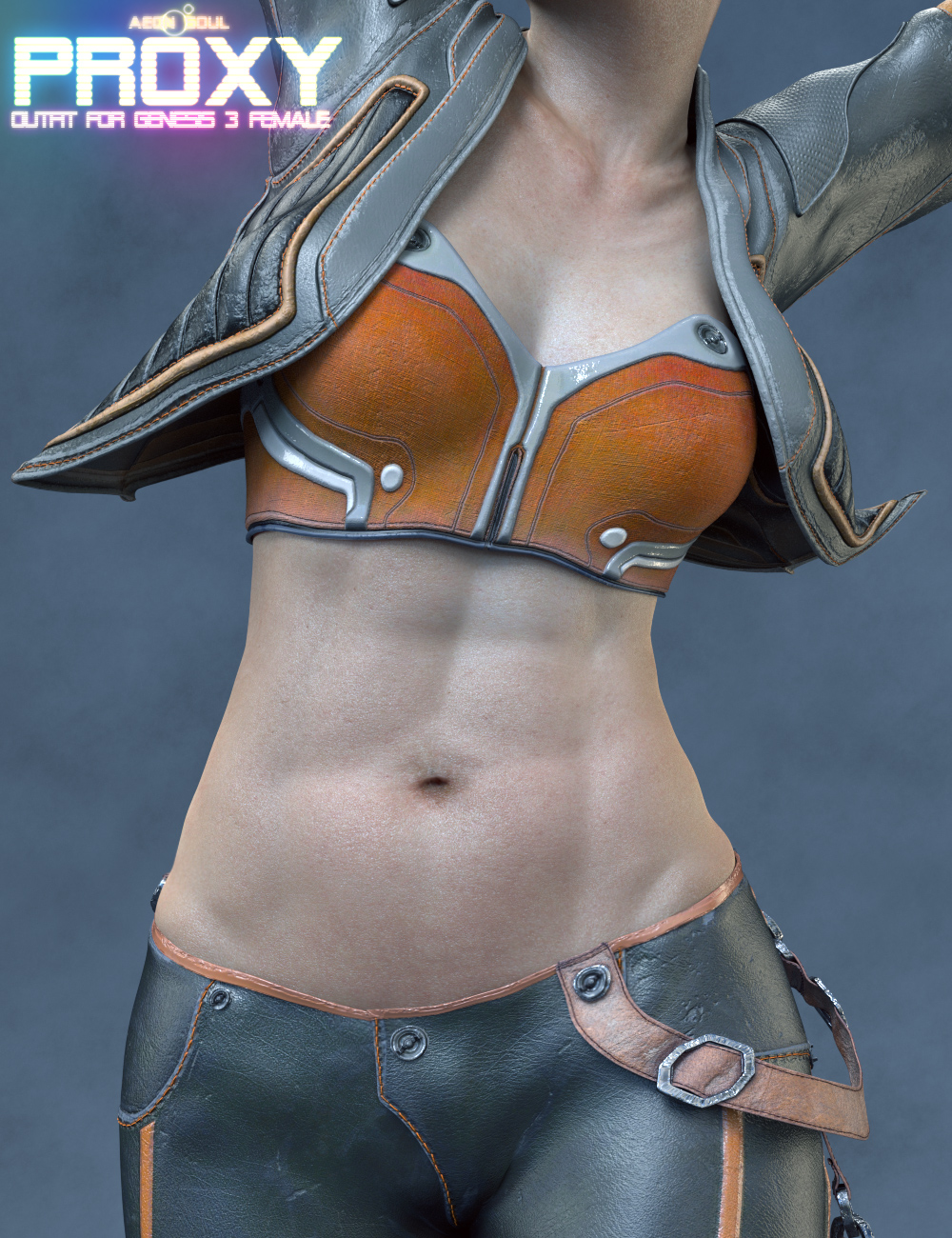 Proxy Outfit for Genesis 3 and 8 Female(s) by: Aeon Soul, 3D Models by Daz 3D