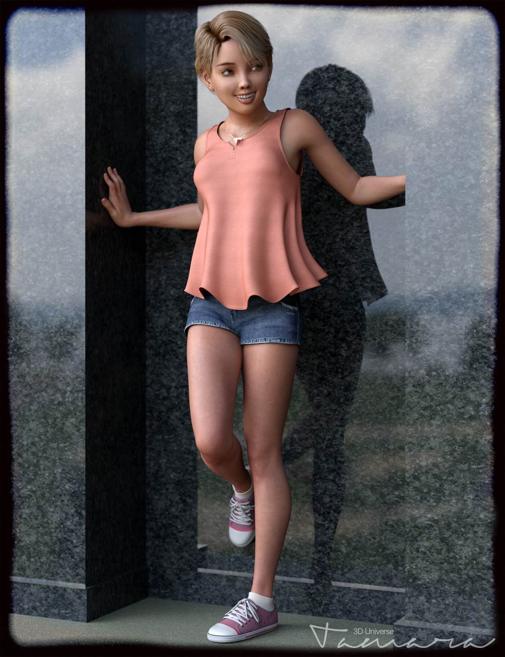 Tamara Clothing and Accessories for Genesis 3 Female(s) by: 3D Universe, 3D Models by Daz 3D