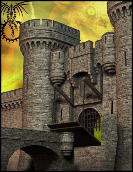 Castle Creator by: Faveral, 3D Models by Daz 3D