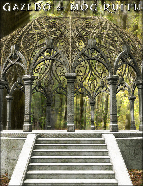 Gazebo of Mog Ruith by: , 3D Models by Daz 3D