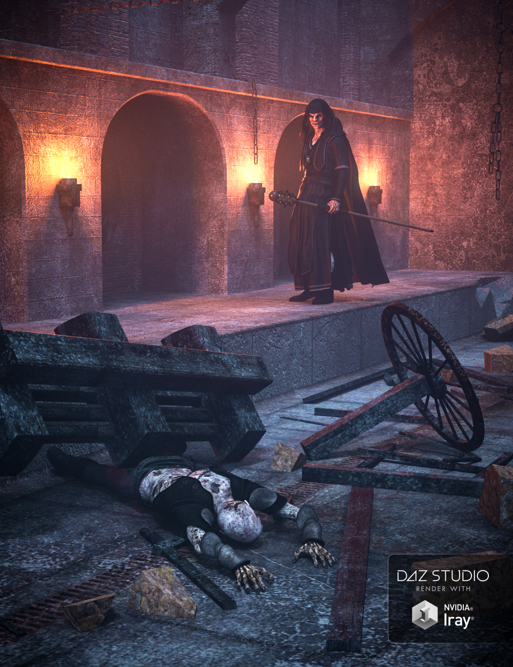 Chamber of Sorrows by: ForbiddenWhispersVal3dart, 3D Models by Daz 3D