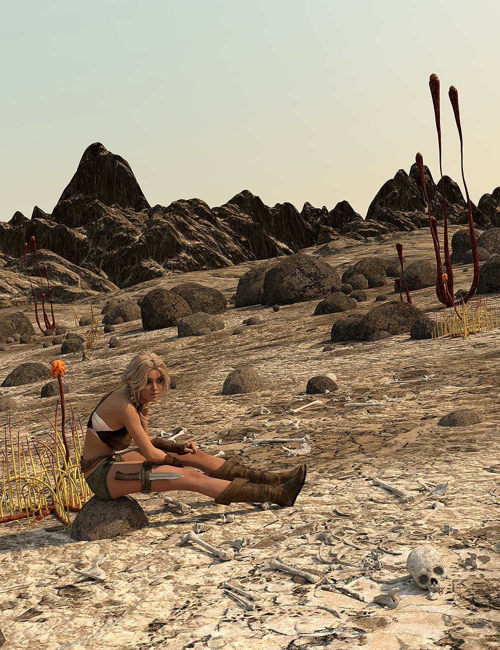 The Morak Badlands by: Orestes Graphics, 3D Models by Daz 3D