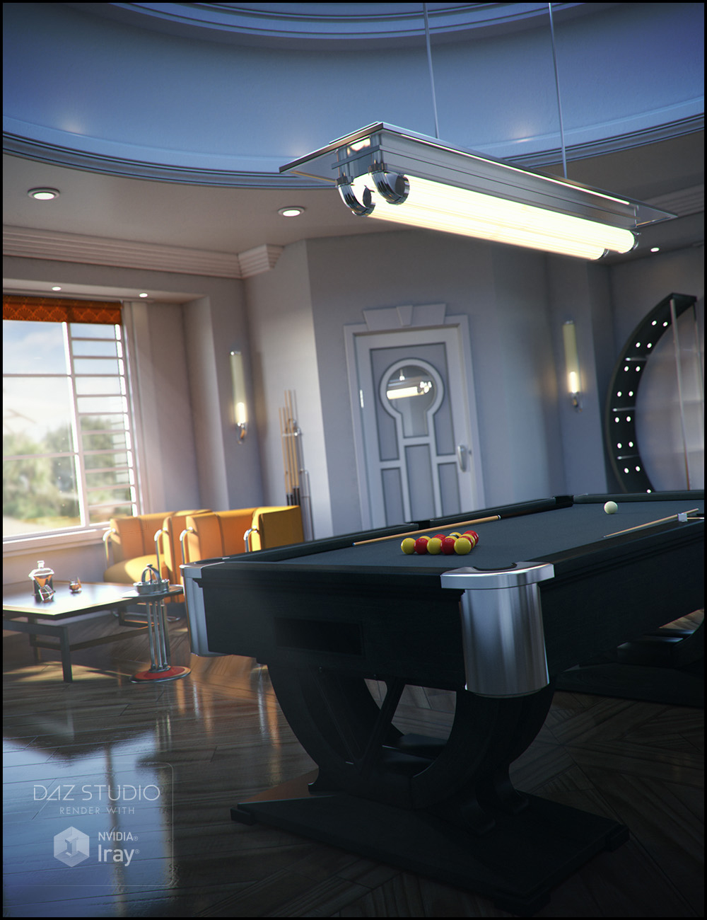 Deco Downtime by: Jack Tomalin, 3D Models by Daz 3D