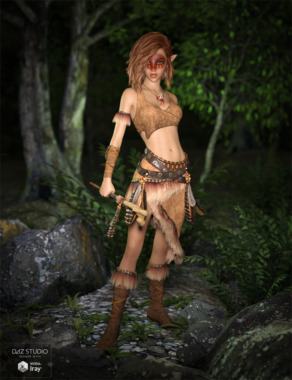 Ktarya Outfit for Genesis 3 Female(s) and Genesis 8 Female(s) by: SloshWerks, 3D Models by Daz 3D