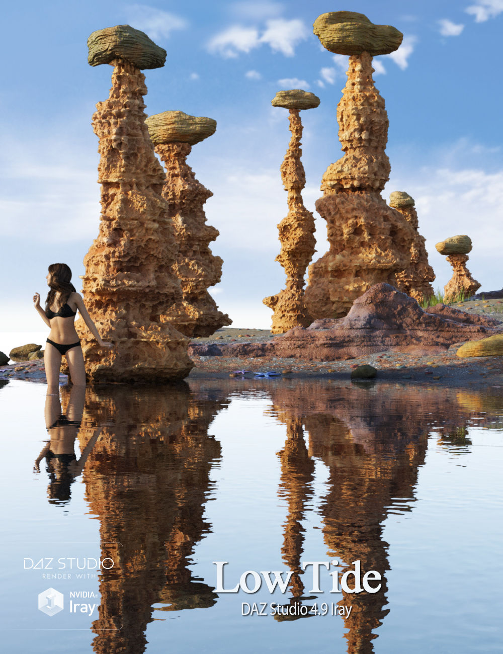 Low Tide by: Andrey Pestryakov, 3D Models by Daz 3D