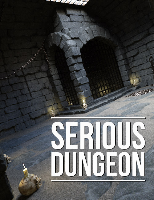 Serious Dungeon by: powerage, 3D Models by Daz 3D