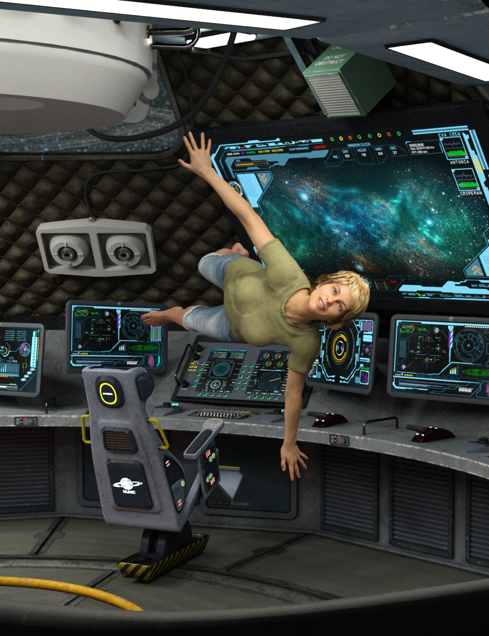MV Stella Command Deck by: TangoAlpha, 3D Models by Daz 3D