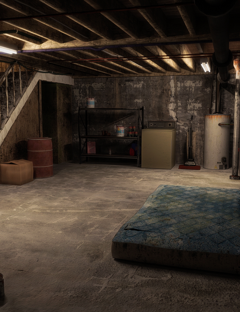 The Basement by: Fugazi1968, 3D Models by Daz 3D