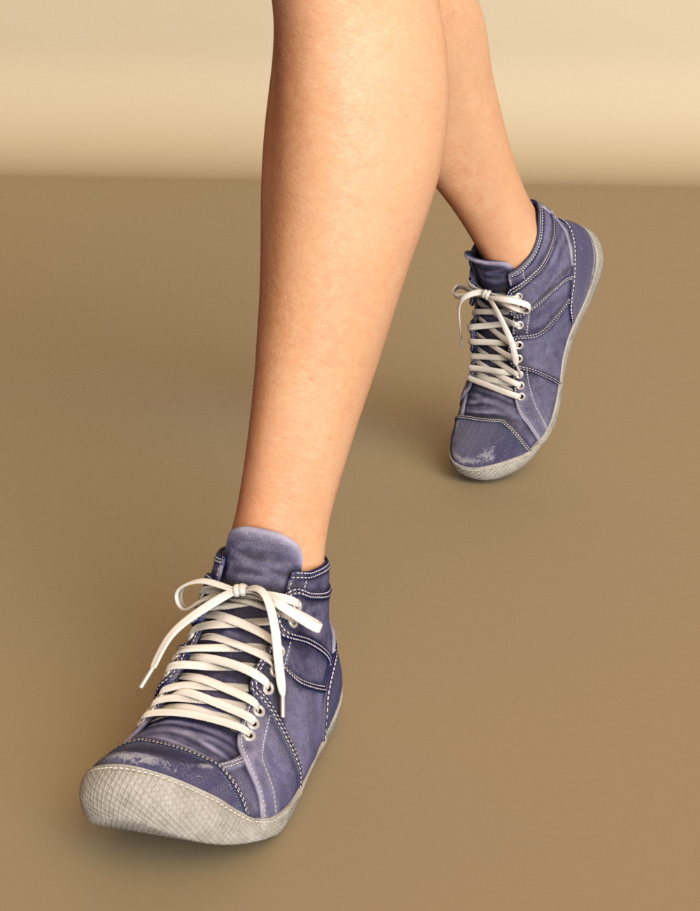 JooJoo Sneakers for Genesis 8 Female(s) by: chungdan, 3D Models by Daz 3D
