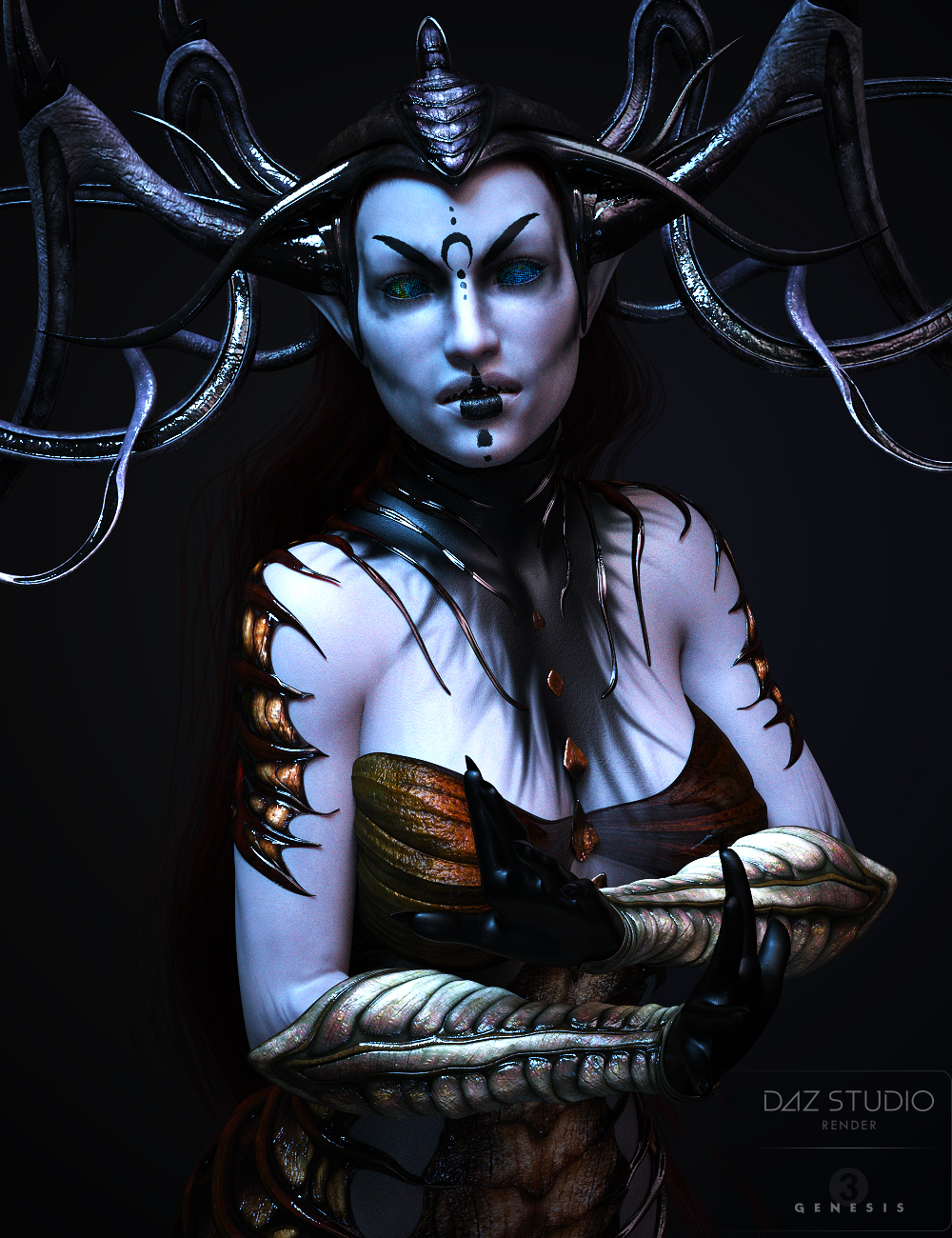 Miellyn for Genesis 3 and 8 Female(s) by: Darwins Mishap(s), 3D Models by Daz 3D