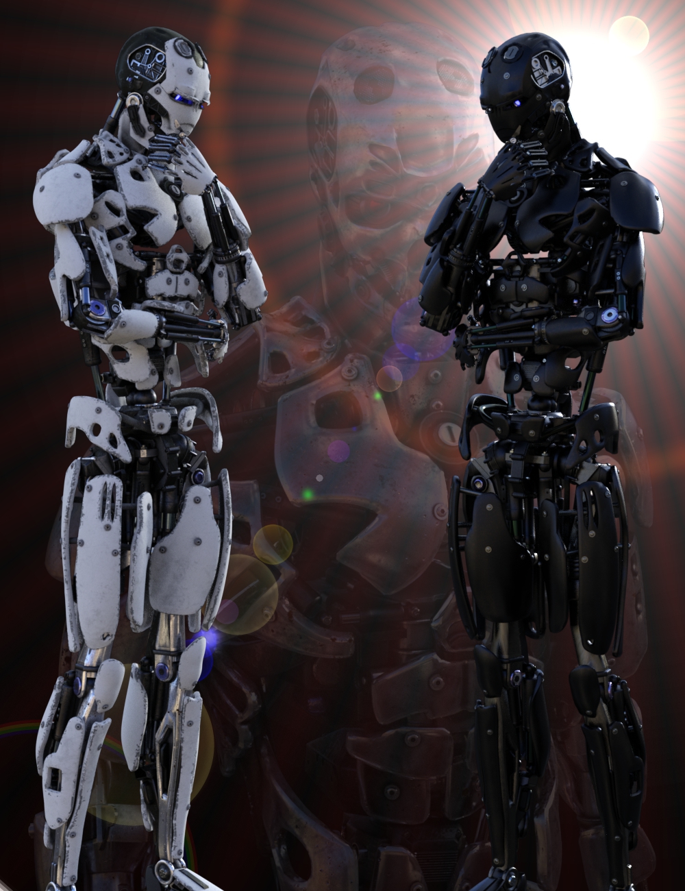 Cyborg Generation 8 by: DzFire, 3D Models by Daz 3D