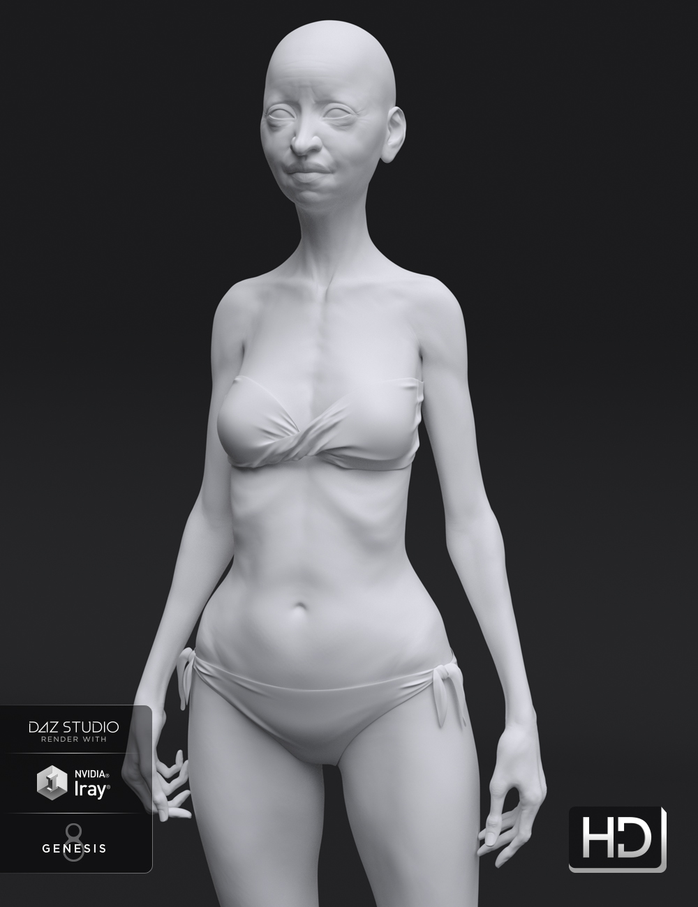 Edie 8 HD Add-On by: , 3D Models by Daz 3D