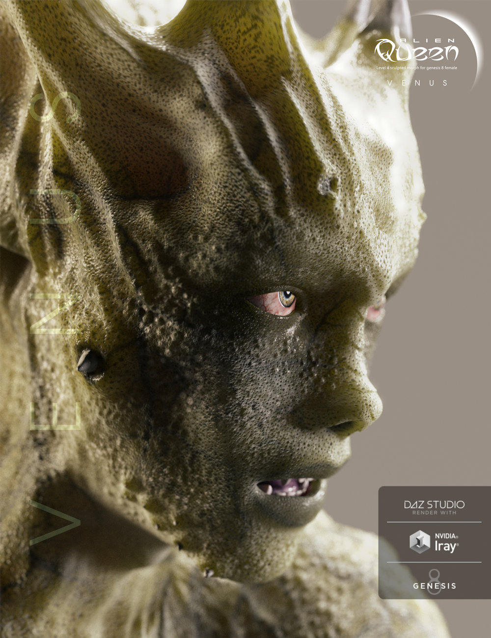 Alien Queen for Genesis 8 Female by: daveyabbo, 3D Models by Daz 3D