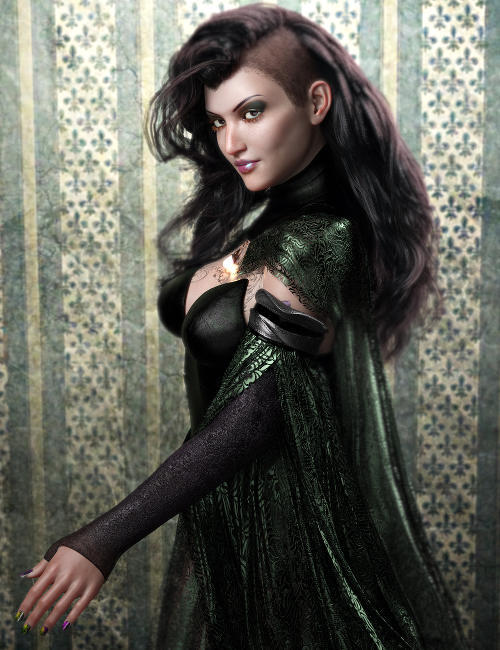 Athana for Genesis 3 and 8 Female by: Darwins Mishap(s), 3D Models by Daz 3D