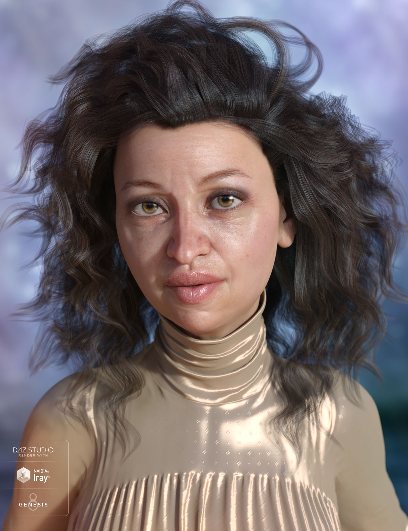 Stella Hair for Genesis 3 and 8 Female(s) by: AprilYSH, 3D Models by Daz 3D