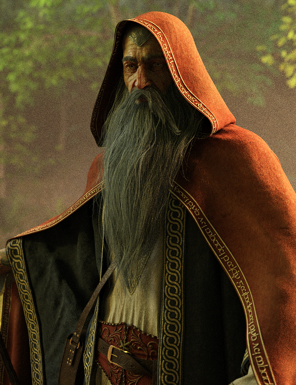 Wise Wizard HD Bundle by: Luthbel, 3D Models by Daz 3D
