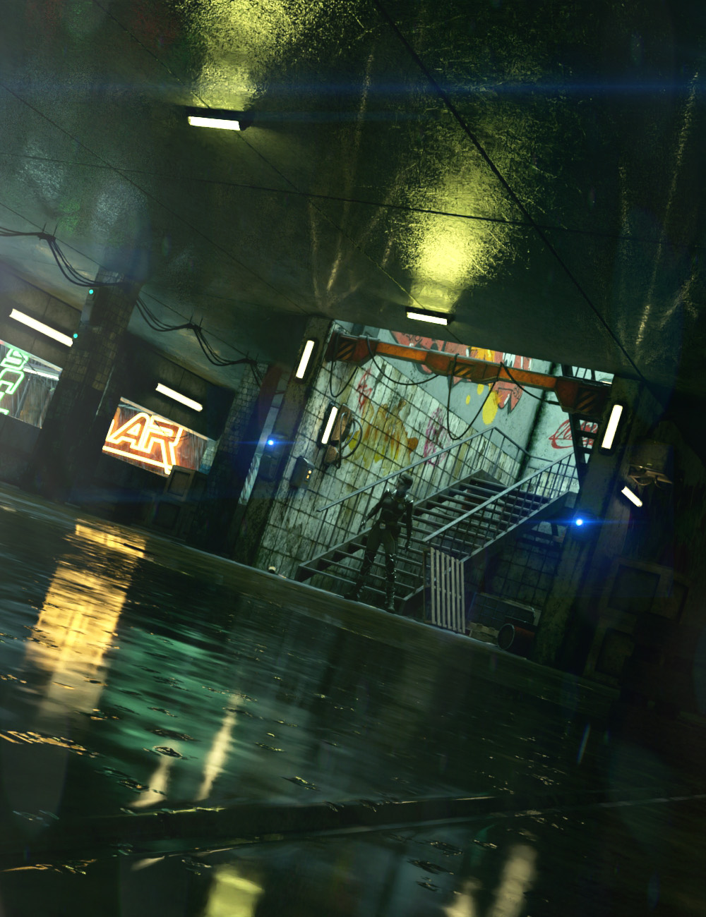 The Underside by: The DigiVault, 3D Models by Daz 3D