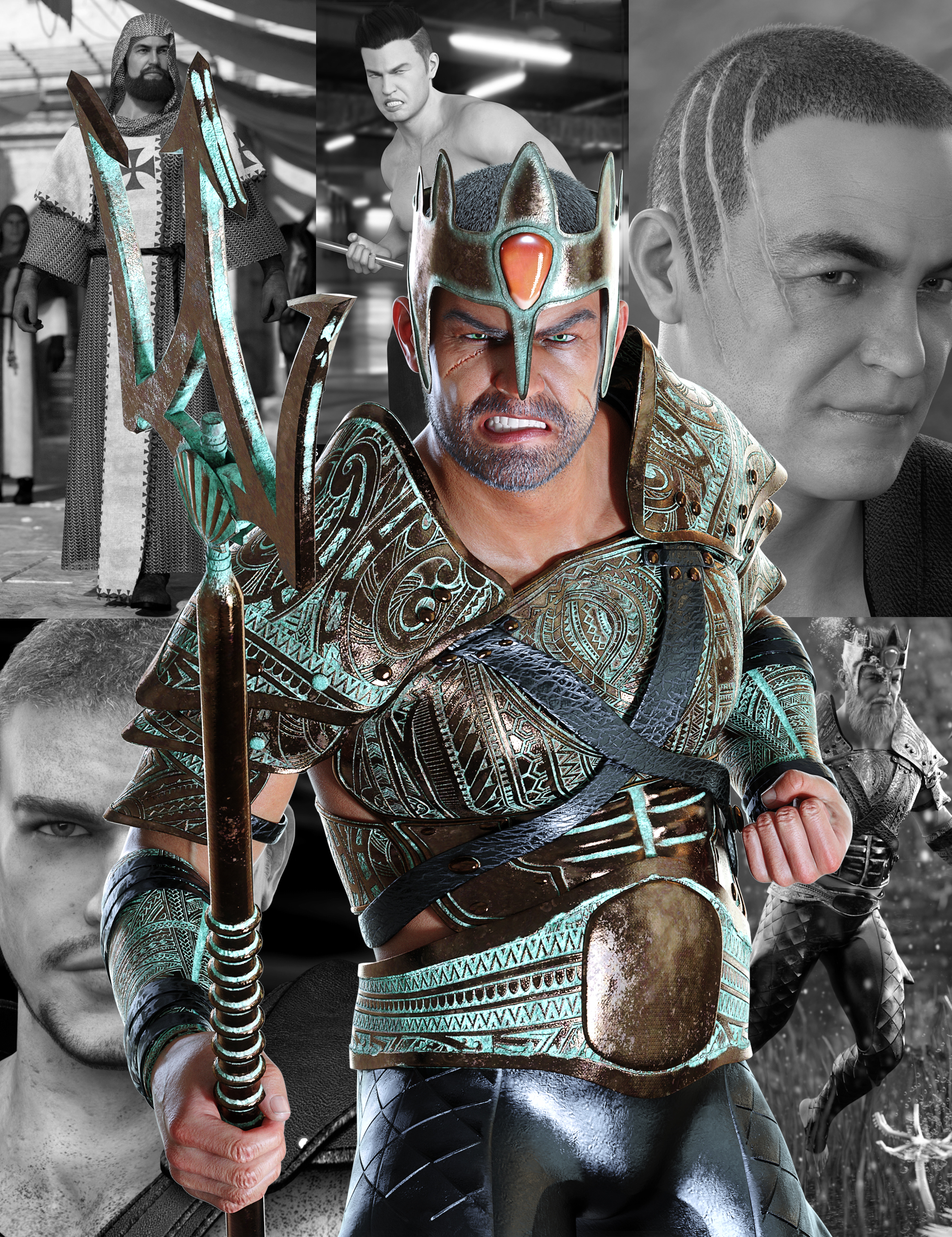Vladimir 8 Pro Bundle by: , 3D Models by Daz 3D