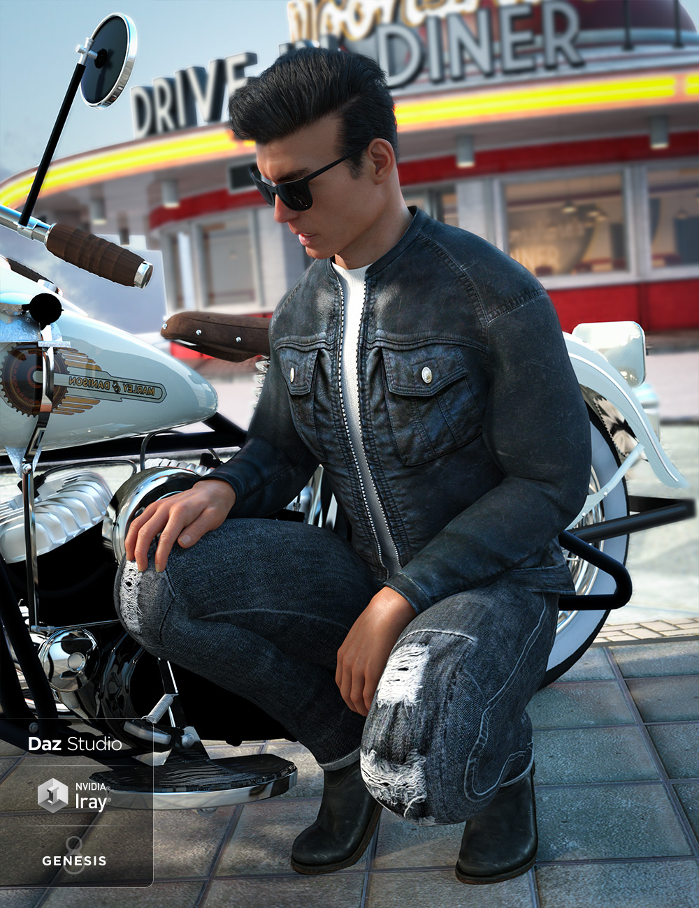 Greasy by: Sarsa, 3D Models by Daz 3D