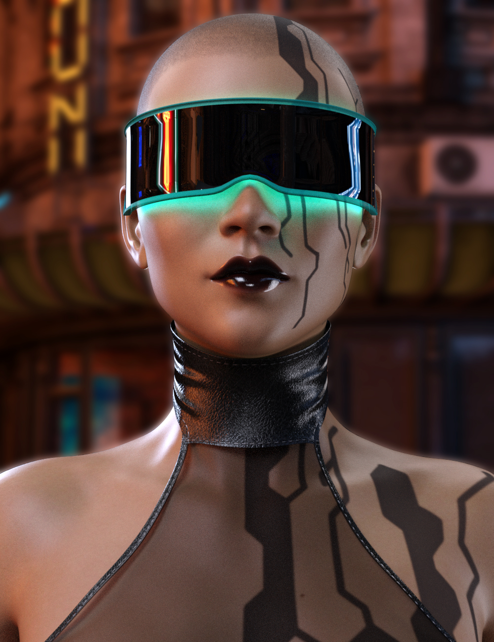 HP Cypher for Zelara 8 by: SR3Fred Winkler Art, 3D Models by Daz 3D