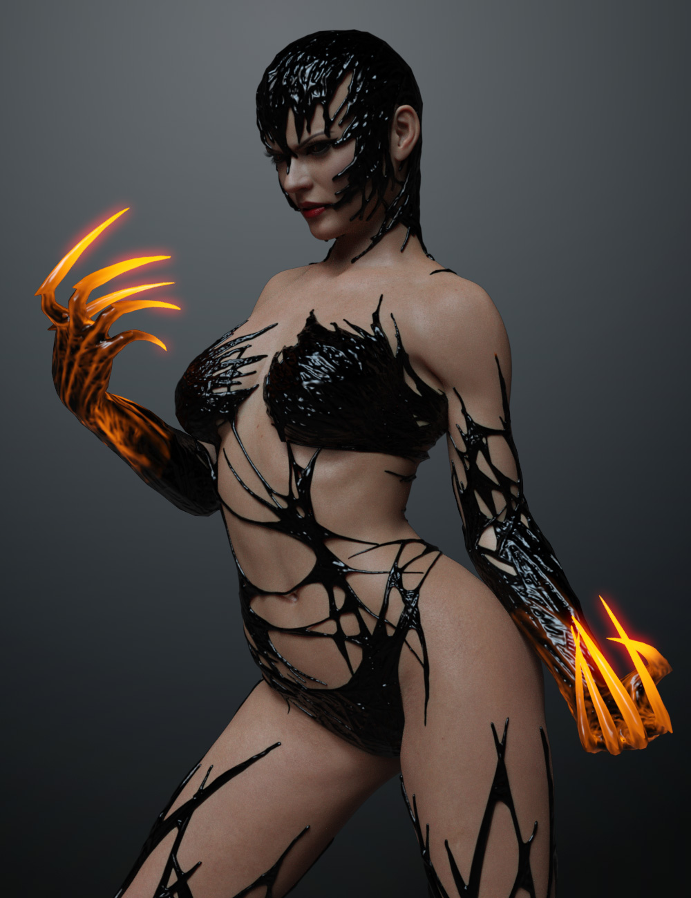 Liquid Armor for Genesis 8 Female(s) by: smay, 3D Models by Daz 3D