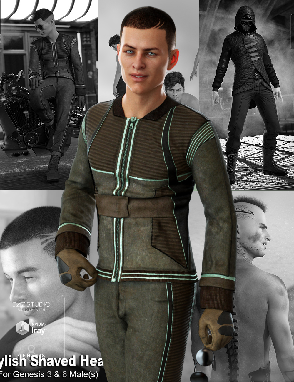 Nix 8 Starter Bundle by: , 3D Models by Daz 3D