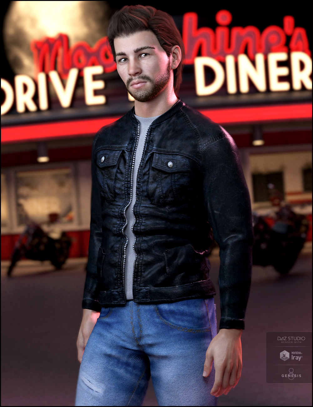 Jones for Christian 8 by: DemonicaEviliusJessaii, 3D Models by Daz 3D