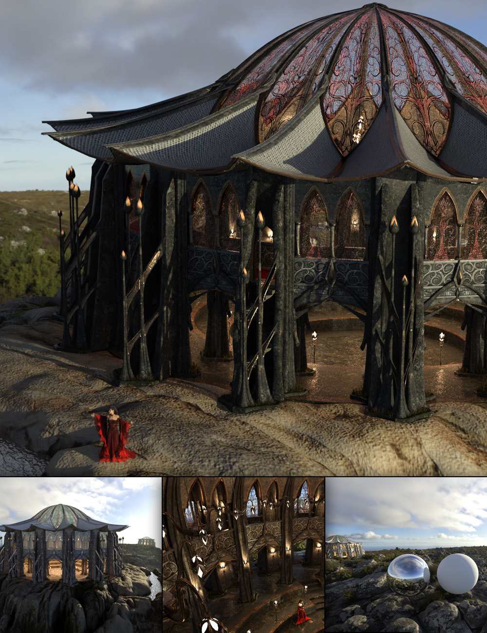 The Sylph Pavilion by: ArkiMarshian, 3D Models by Daz 3D