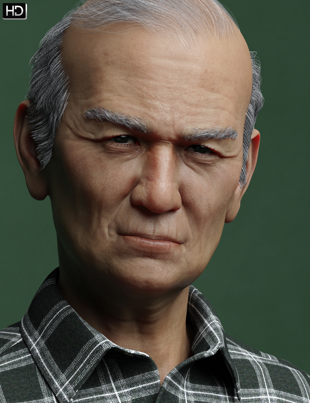 Gui HD for Mr Woo 8 by: Emrys, 3D Models by Daz 3D