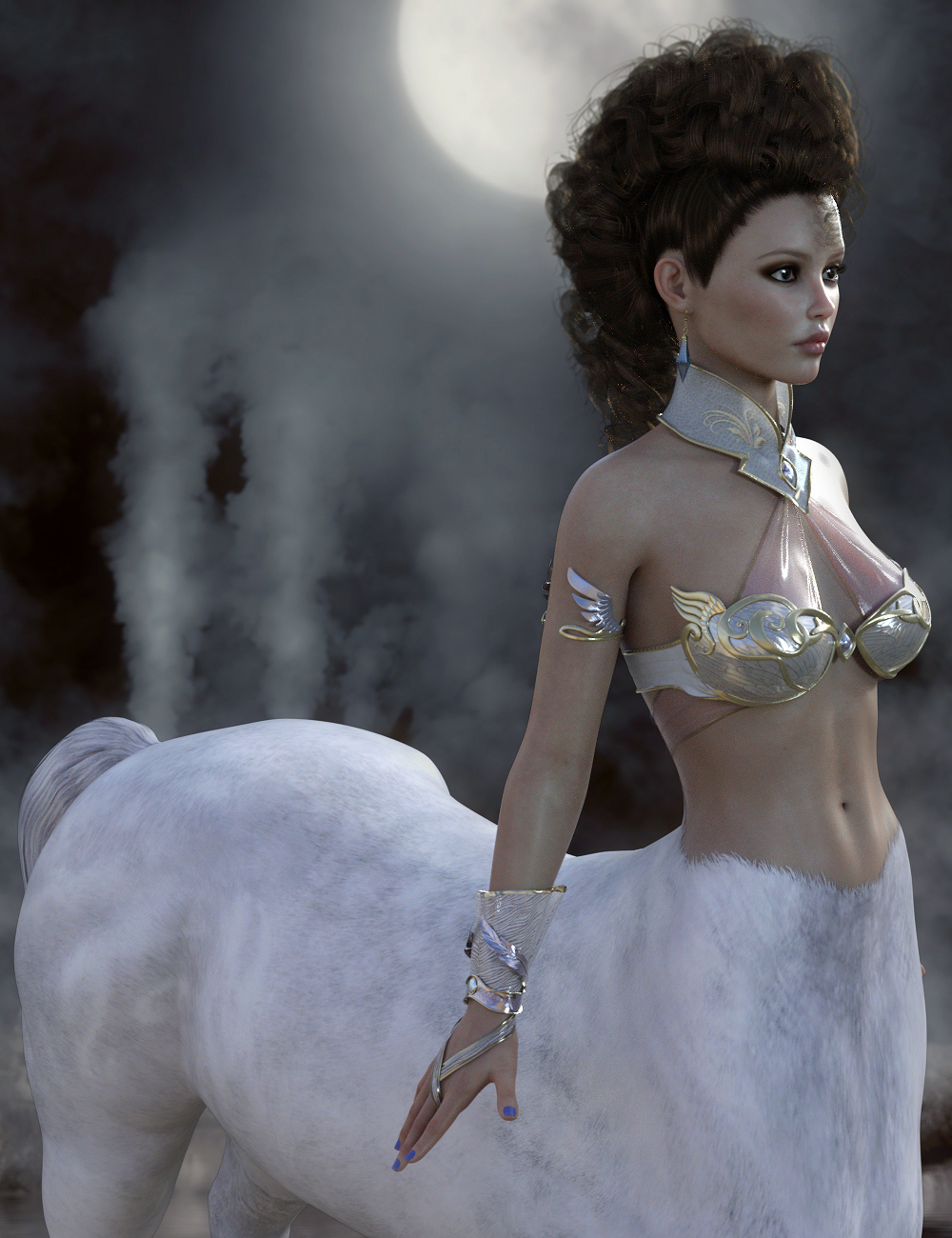 Roxana Hair Genesis 8 Female(s) by: Propschick, 3D Models by Daz 3D