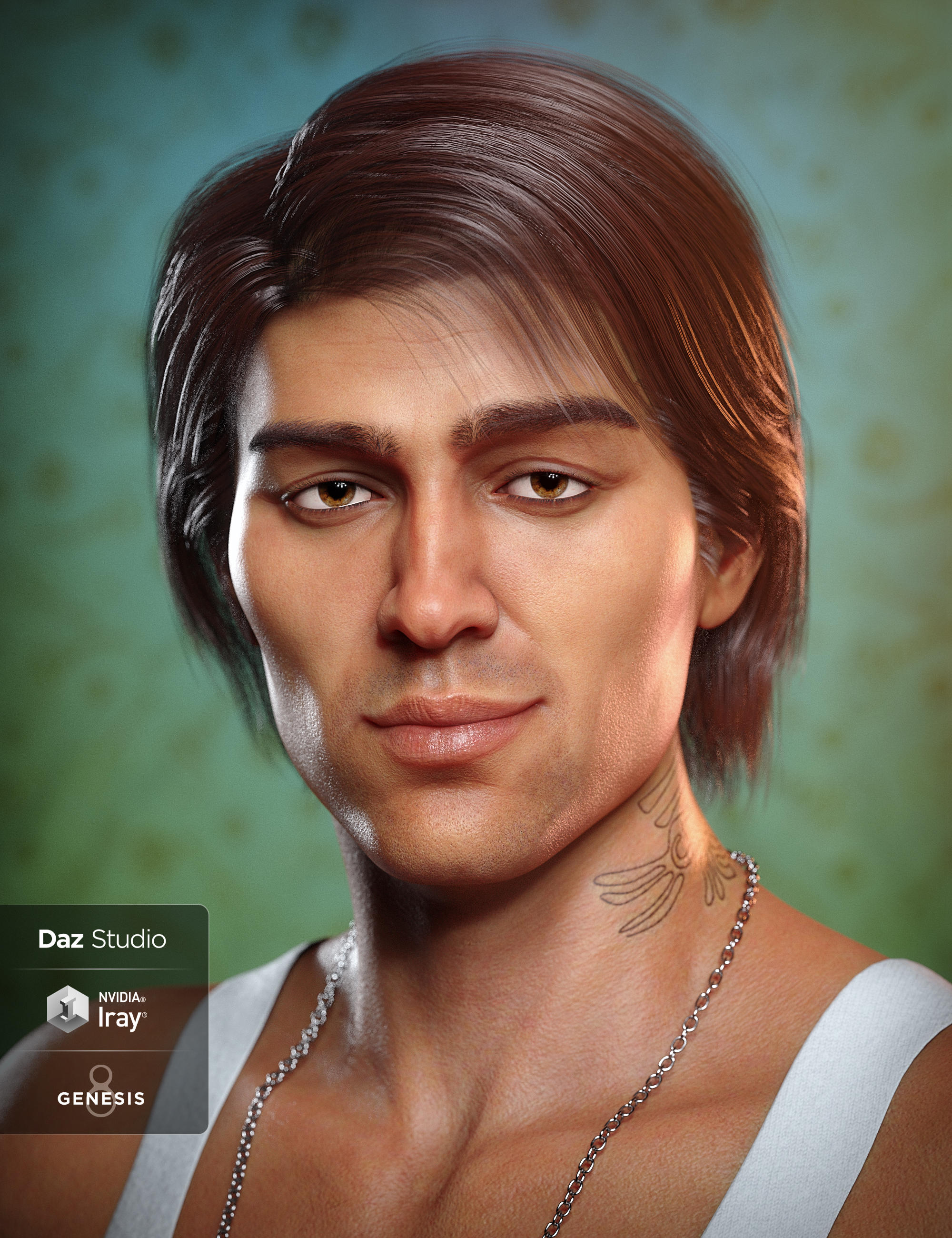 Diego 8 Starter Bundle by: , 3D Models by Daz 3D