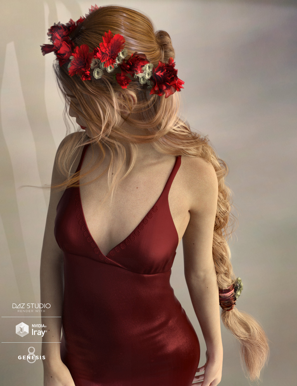 Arion Braid for Genesis 3 and Genesis 8 Female(s) by: goldtassel, 3D Models by Daz 3D