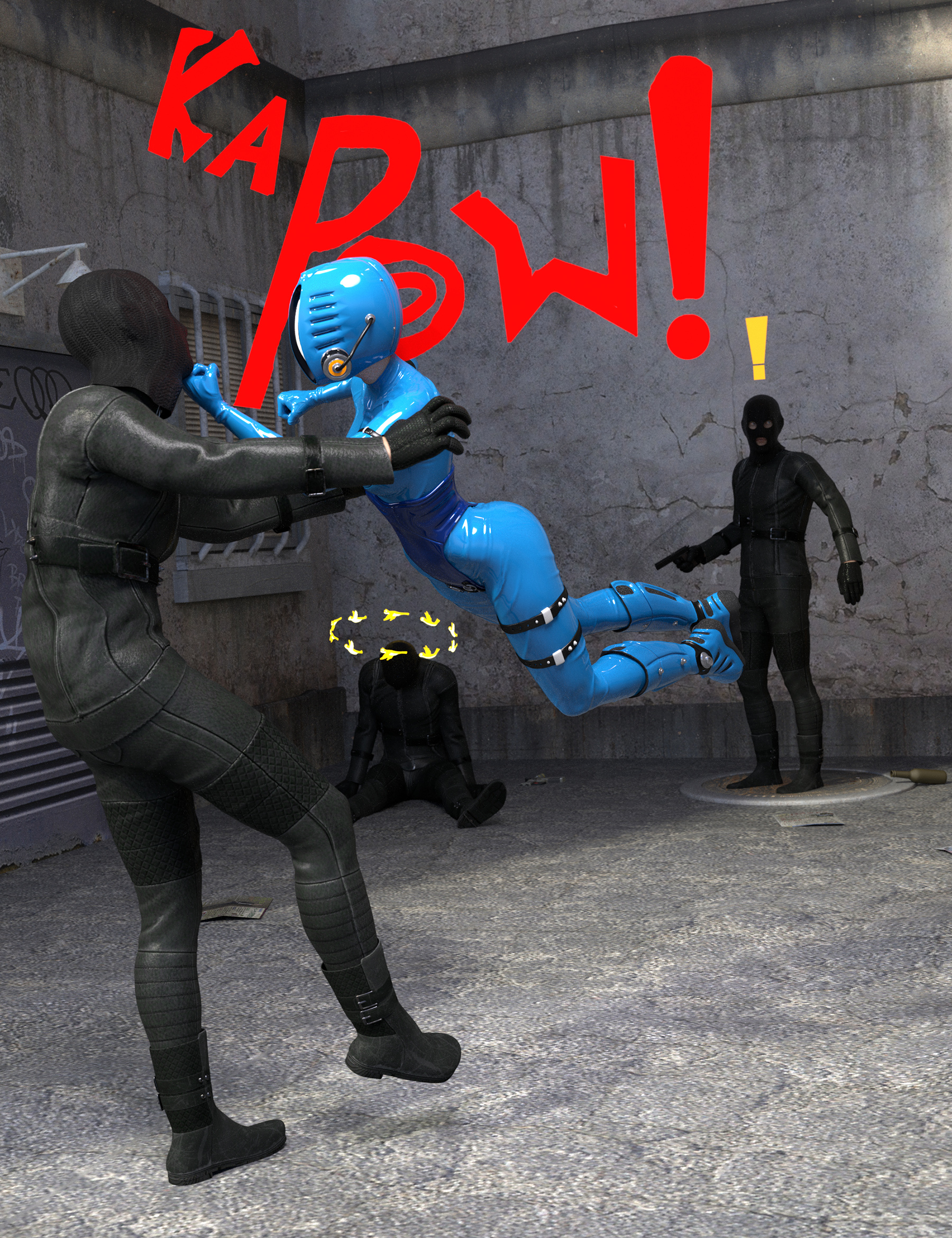 SY Universal Emanata Emotes and Status Effects by: Sickleyield, 3D Models by Daz 3D