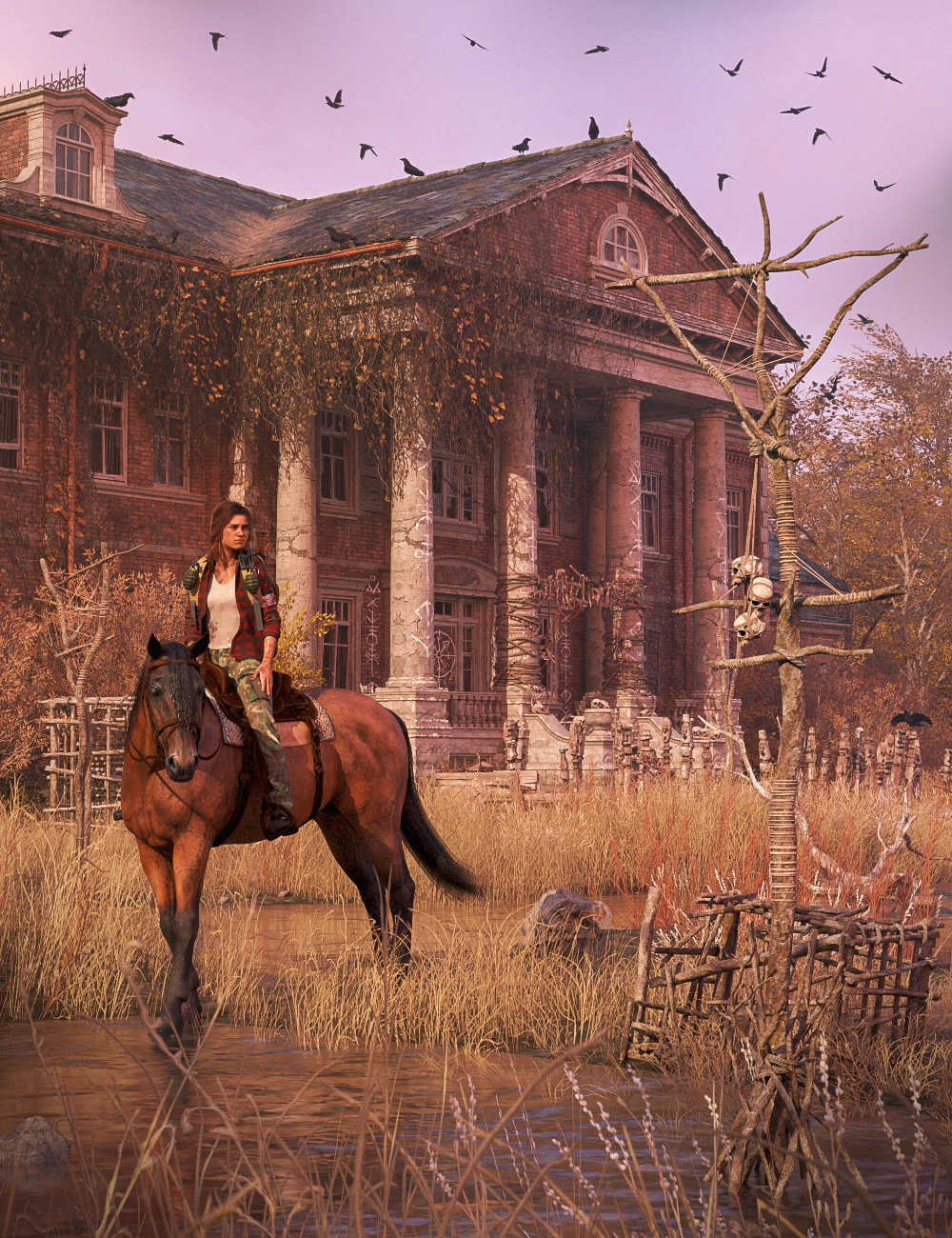 Albert Mansion by: , 3D Models by Daz 3D