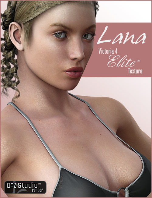 V4 Elite Texture: Lana by: -Yannek-TTaa, 3D Models by Daz 3D