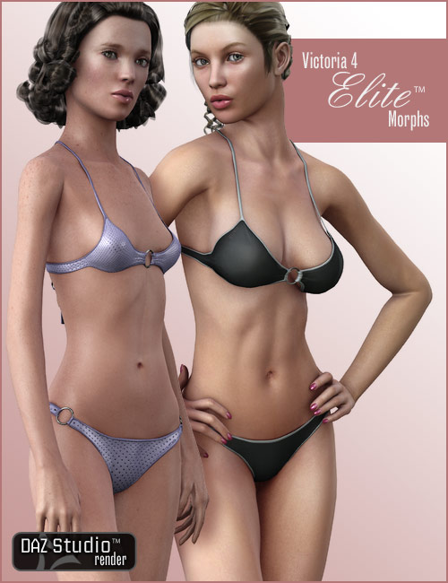 V4 Elite Body Shapes by: , 3D Models by Daz 3D