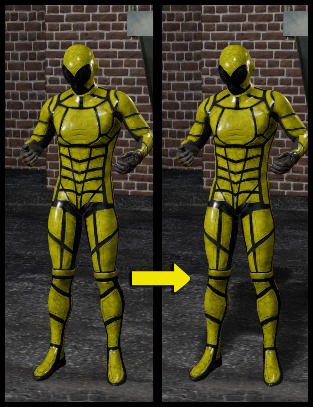 dForce SY Rigged Shadows Filament by: Sickleyield, 3D Models by Daz 3D