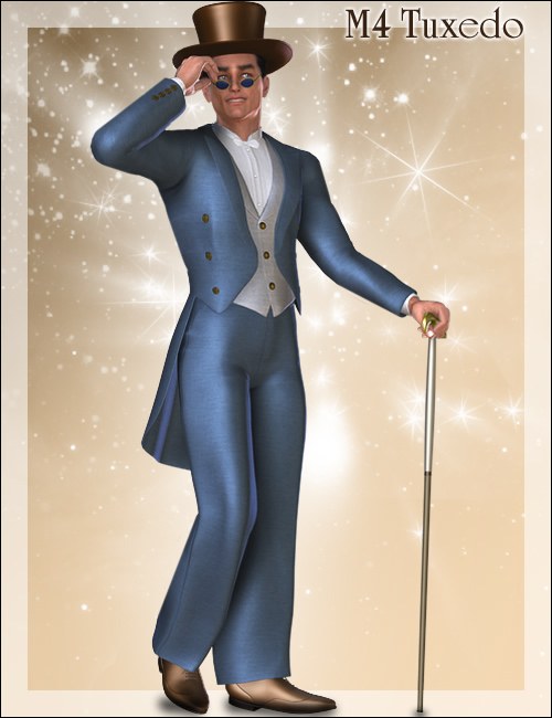 M4 Tuxedo by: Ravenhair, 3D Models by Daz 3D